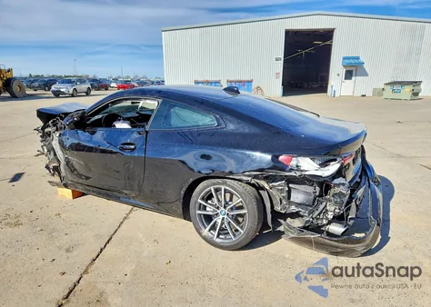 2021 BMW 430I z USA, uszkodzony, nr VIN WBA53AP0XMCF87854